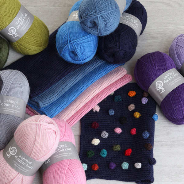 NEW ZEALANDSK ULD (100 g - farvet)