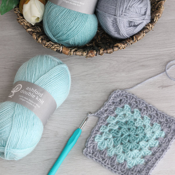 NEW ZEALANDSK ULD (100 g - farvet)