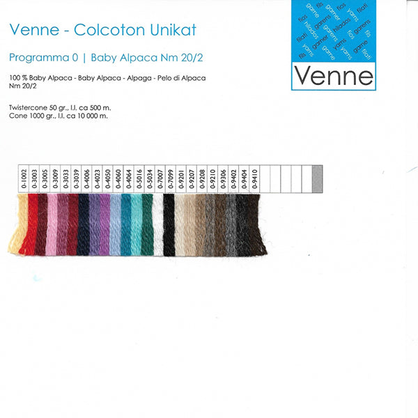 BABY ALPACA YARN 20/2