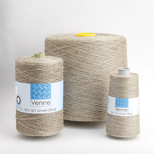 BIO HØRGARN Nel 16/1 (250 g/1 kg - ubleget) 1-7000