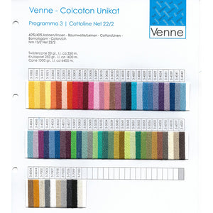 BIO COTTOLIN Nel 22/2 (1 kg - farvet)