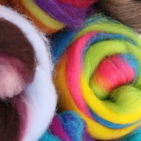 CORRIEDALE ULD FLERFARVET