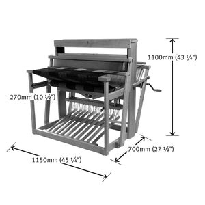 JACK FLOOR SHAFT WEAVE 8 SHAFTS AND 10 TRAMPS