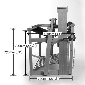 JACK FLOOR SHAFT WEAVE 8 SHAFTS AND 10 TRAMPS