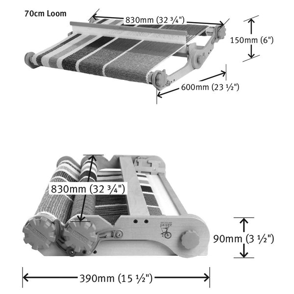 PORTABLE FRAME WEAVING