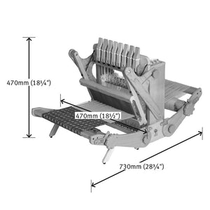 KATIE TABLE SHAFT WEAVE 8 SHAFTS