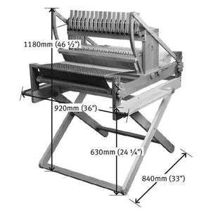 FLOOR STAND FOR 16-SHAPED LOOMS