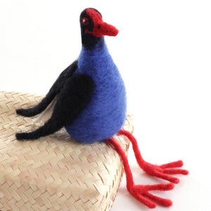 NEEDLE FELTING - PUKEKO BIRD
