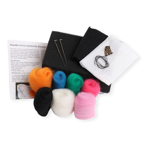 NEEDLE FELTING - BUTTERFLIES