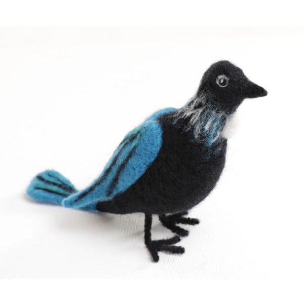 NEEDLE FELTING - TUI BIRD