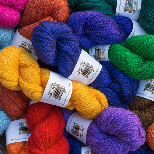 SKYTTENS ULDGARN (100 g - farvet)