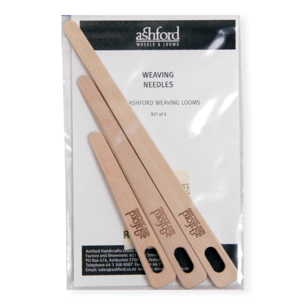 WEAVING NEEDLES (WOODEN)