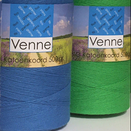 FISKEGARN Ne 12/6 - Nm 20/6 (500 g - farvet)