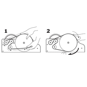 DRIVE BELT FOR MAP MACHINES