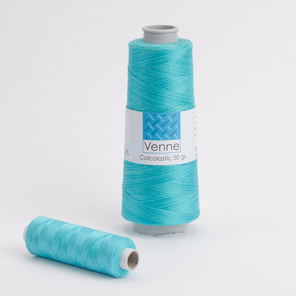 BOMULD/LYCRA Nm 34/2 - Ne 20/2 (50 g - farvet)