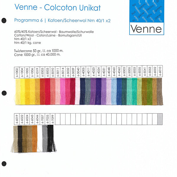 COTTON/WOOL 40/1