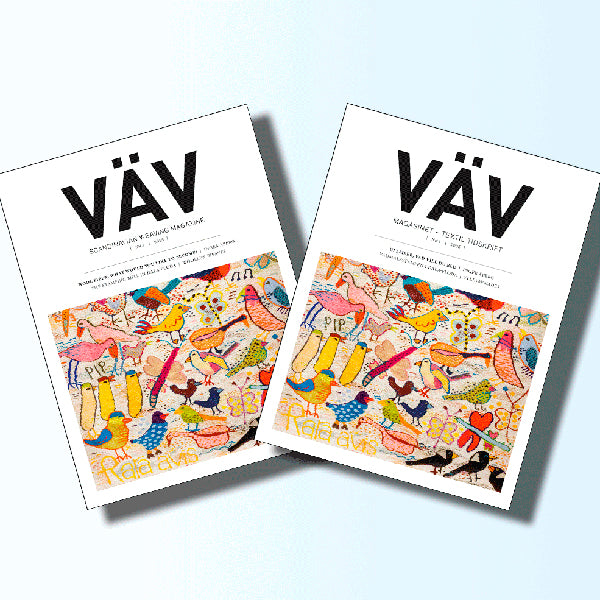 VÄV MAGASINET - TEXTIL TIDSSKRIFT nr 1 2025